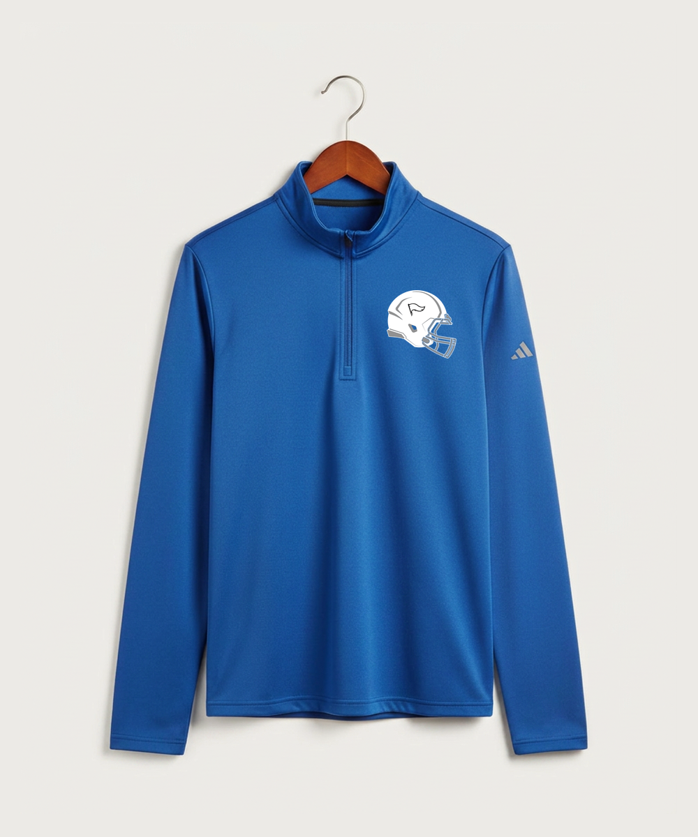 Red Lake County Central Football (Boys) - Collegiate Royal Men's Ultimate365 Lightweight Quarter-Zip Pullover