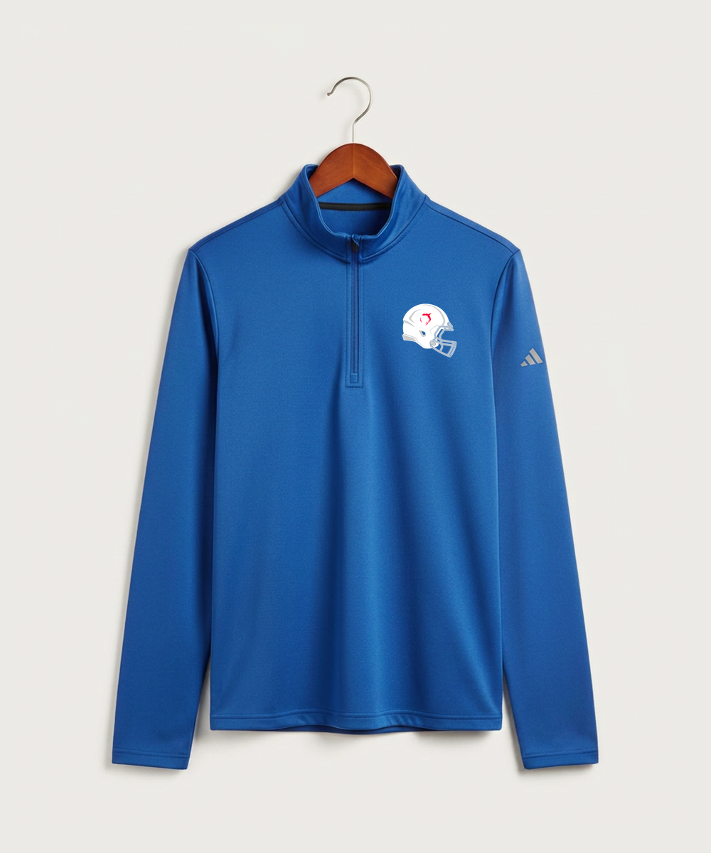 Bertha Hewitt High School Football (Boys) - Collegiate Royal Men's Ultimate365 Lightweight Quarter-Zip Pullover