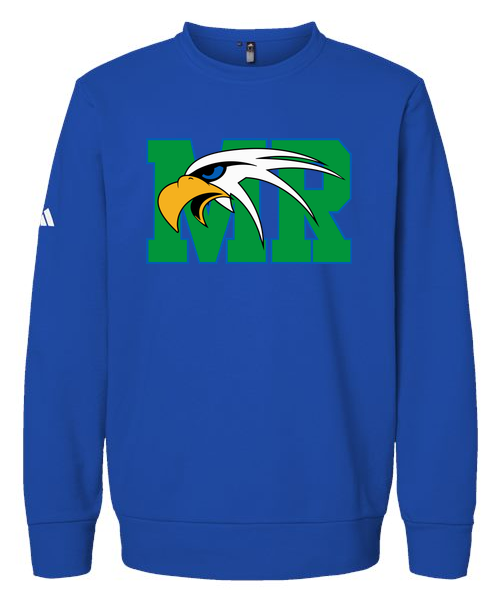 Maple River High School hockey_boys - Collegiate Royal Unisex Fleece Crewneck Sweatshirt