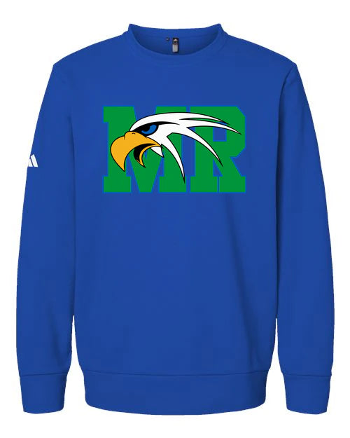 Maple River High School hockey_boys - Collegiate Royal Unisex Fleece Crewneck Sweatshirt