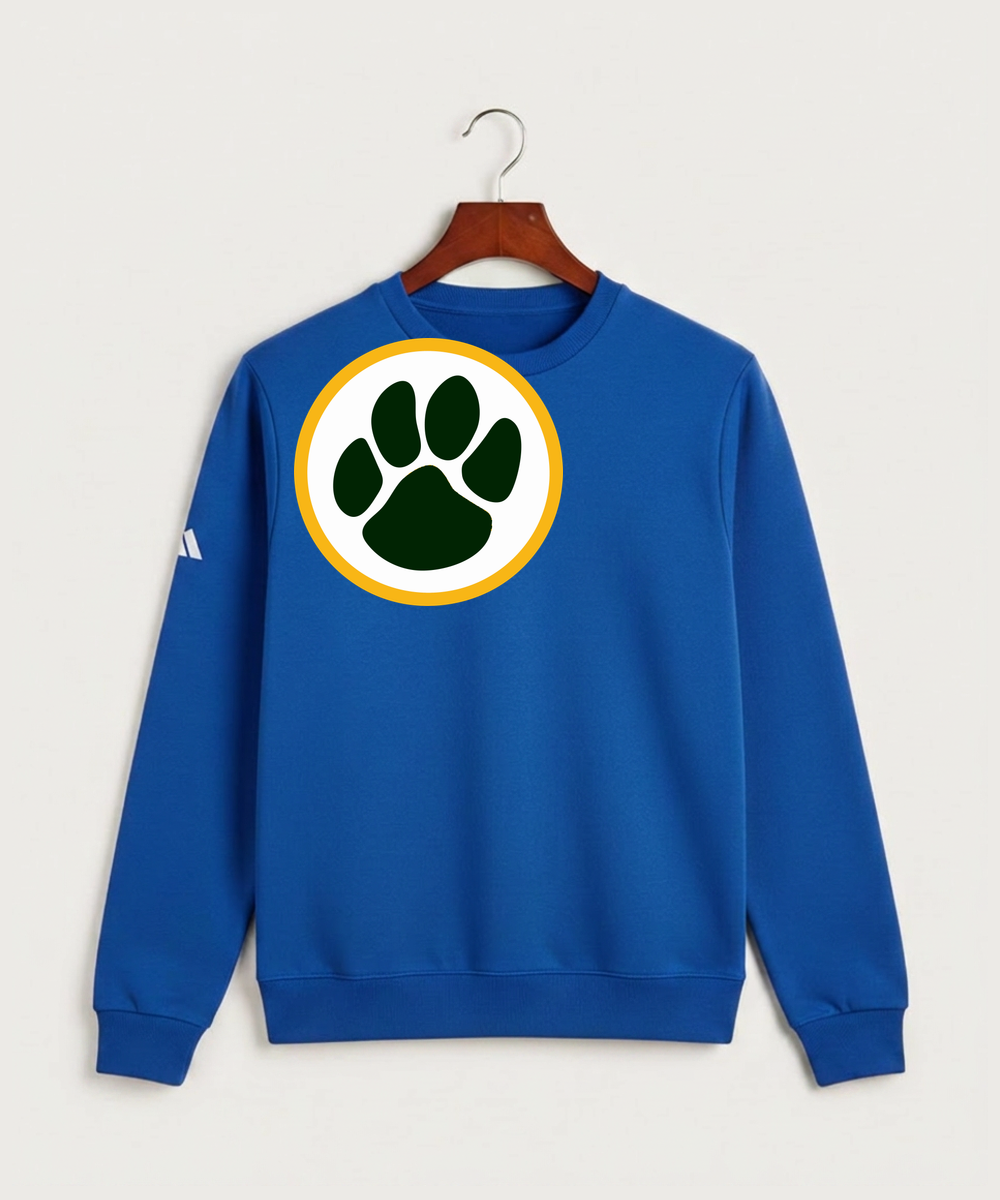 Ashwaubenon High School Football (Boys) - Collegiate Royal Unisex Fleece Crewneck Sweatshirt