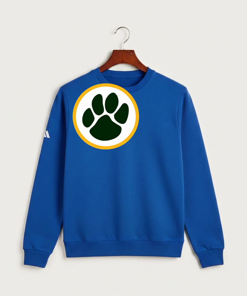 Ashwaubenon High School Football (Boys) - Collegiate Royal Unisex Fleece Crewneck Sweatshirt