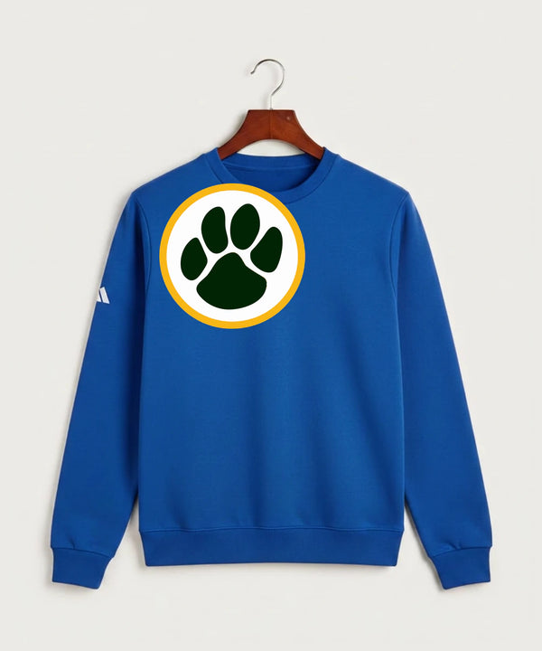 Ashwaubenon High School Football (Boys) - Collegiate Royal Unisex Fleece Crewneck Sweatshirt