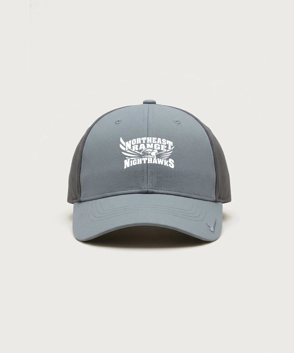 Northeast Range High School Volleyball (Girls) - Cool Grey/ Dark Grey Nike Dri-FIT Legacy Cap NKFB6447