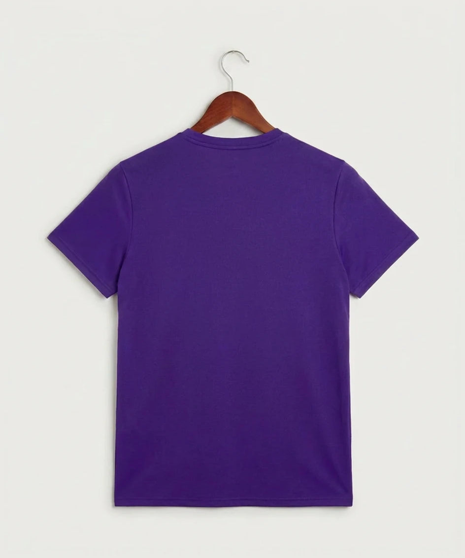 Red Wing High School Football - Court Purple Nike Swoosh Sleeve rLegend Tee NKDX8730 (back)