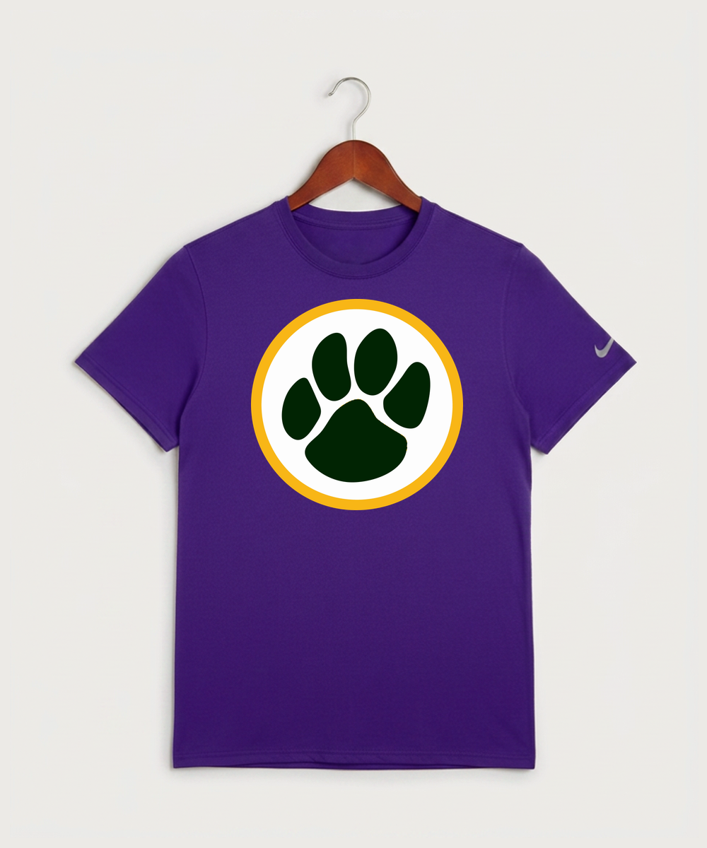 Ashwaubenon High School Football (Boys) - Court Purple Nike Swoosh Sleeve rLegend Tee NKDX8730