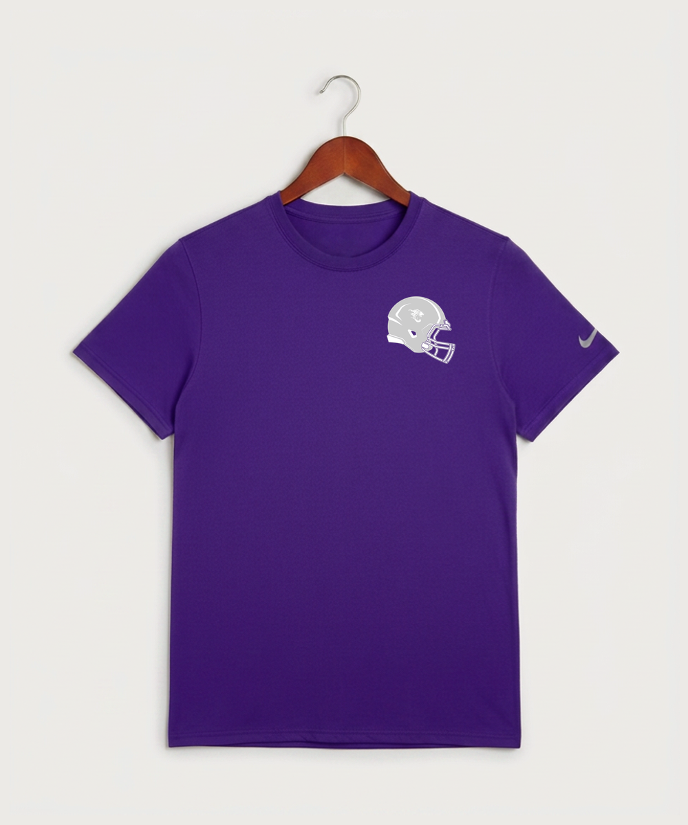 Granada-Huntley-East Chain/Truman Football (Boys) - Court Purple Nike Swoosh Sleeve rLegend Tee NKDX8730