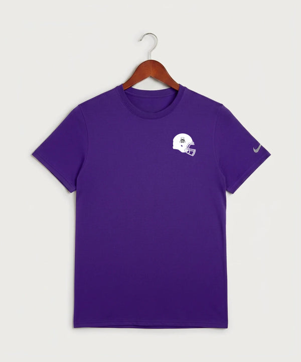 Albany High School Football (Boys) - Court Purple Nike Swoosh Sleeve rLegend Tee NKDX8730