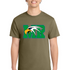 Maple River High School hockey_boys - Coyote Brown Port & Co Core Cotton Tee. PC54