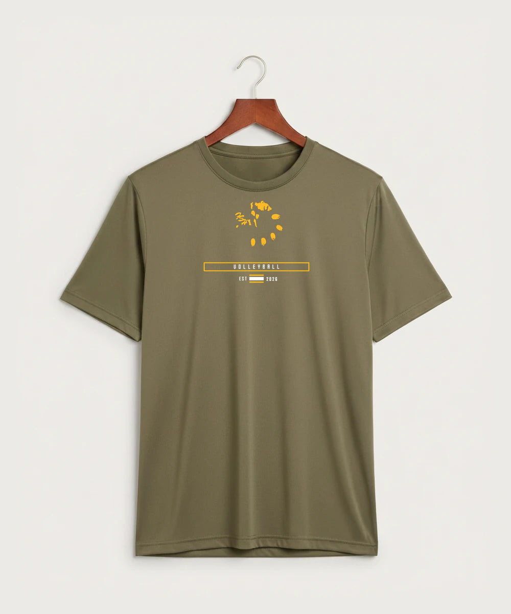 Fargo South High School Volleyball (Girls) - Coyote Brown Sport-Tek PosiCharge Competitor Tee. ST350