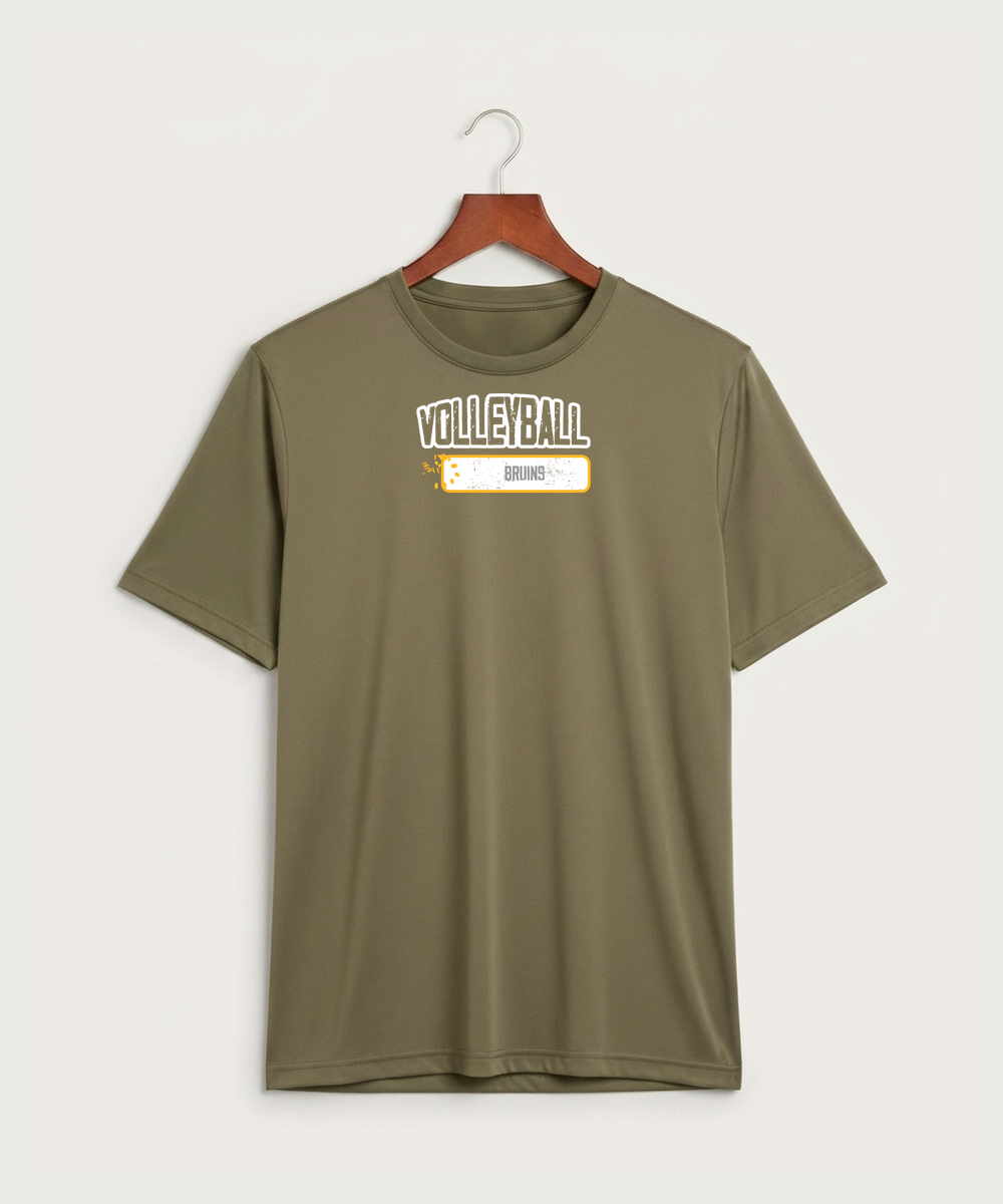 Fargo South High School Volleyball (Girls) - Coyote Brown Sport-Tek PosiCharge Competitor Tee. ST350