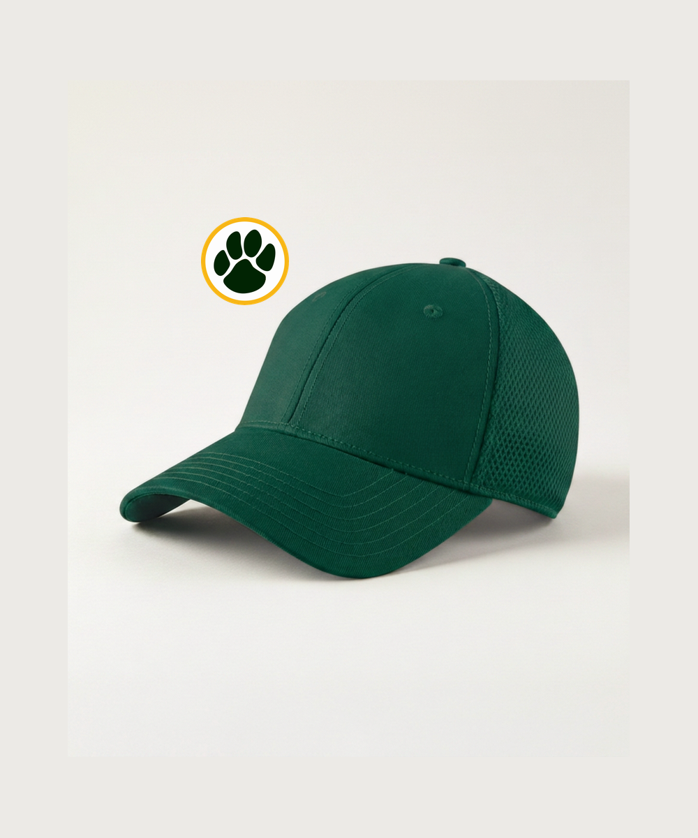 Ashwaubenon High School Football (Boys) - Dark Green New Era - Stretch Mesh Cap. NE1020