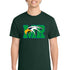 Maple River High School hockey_boys - Dark Green Port & Co Core Cotton Tee. PC54