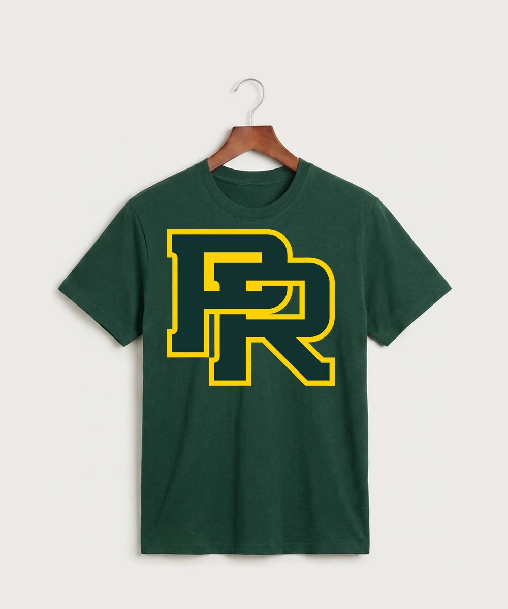 Proctor High School Football (Boys) - Dark Green Port & Co Core Cotton Tee. PC54