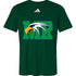 Maple River High School hockey_boys - Dark Green/ White Men's Pregame T-Shirt