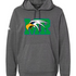 Maple River High School hockey_boys - Dark Grey Heather Unisex Fleece Hooded Sweatshirt