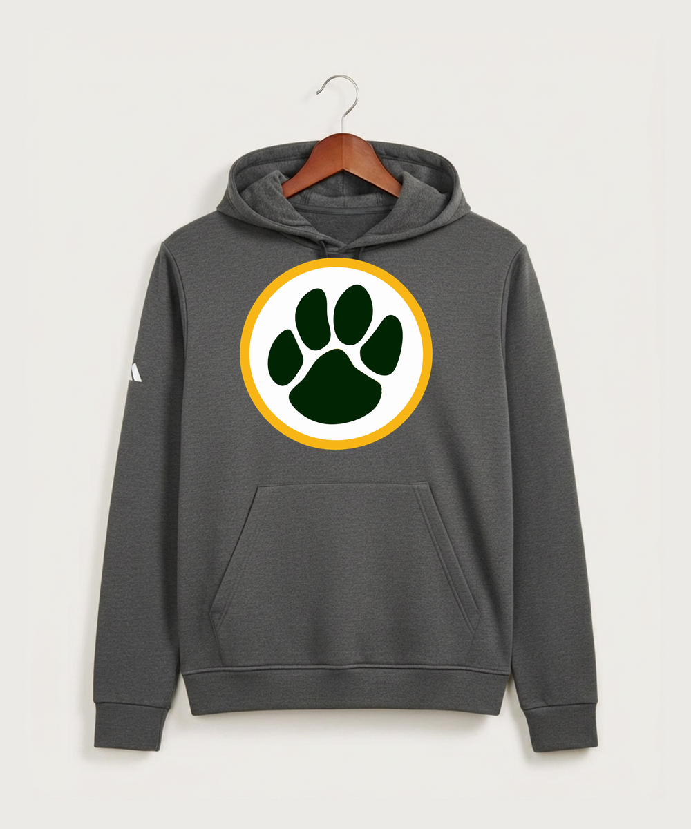 Ashwaubenon High School Football (Boys) - Dark Grey Heather Unisex Fleece Hooded Sweatshirt