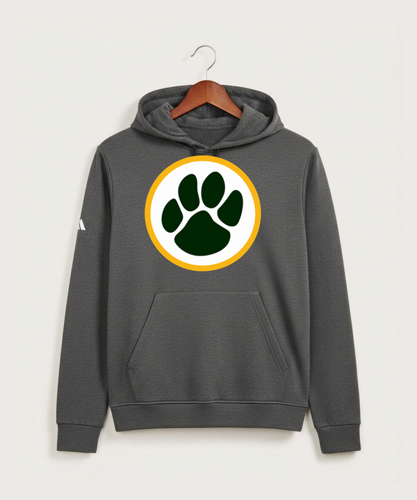 Ashwaubenon High School Football (Boys) - Dark Grey Heather Unisex Fleece Hooded Sweatshirt