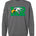 Maple River High School hockey_boys - Dark Grey Heather Unisex Fleece Crewneck Sweatshirt