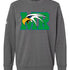 Maple River High School hockey_boys - Dark Grey Heather Unisex Fleece Crewneck Sweatshirt