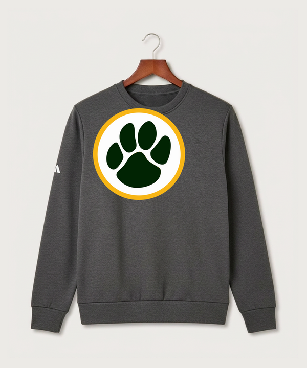 Ashwaubenon High School Football (Boys) - Dark Grey Heather Unisex Fleece Crewneck Sweatshirt