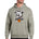 Naptown basketball_boys - Dark Grey Heather Nike Club Fleece Sleeve Swoosh Pullover Hoodie NKDR1499