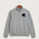 Minnewaska Area High School Football (Boys) - Dark Grey Heather Nike Club Fleece Sleeve Swoosh 1/2-Zip NKDX6718