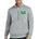 Maple River High School hockey_boys - Dark Grey Heather Nike Club Fleece Sleeve Swoosh 1/2-Zip NKDX6718
