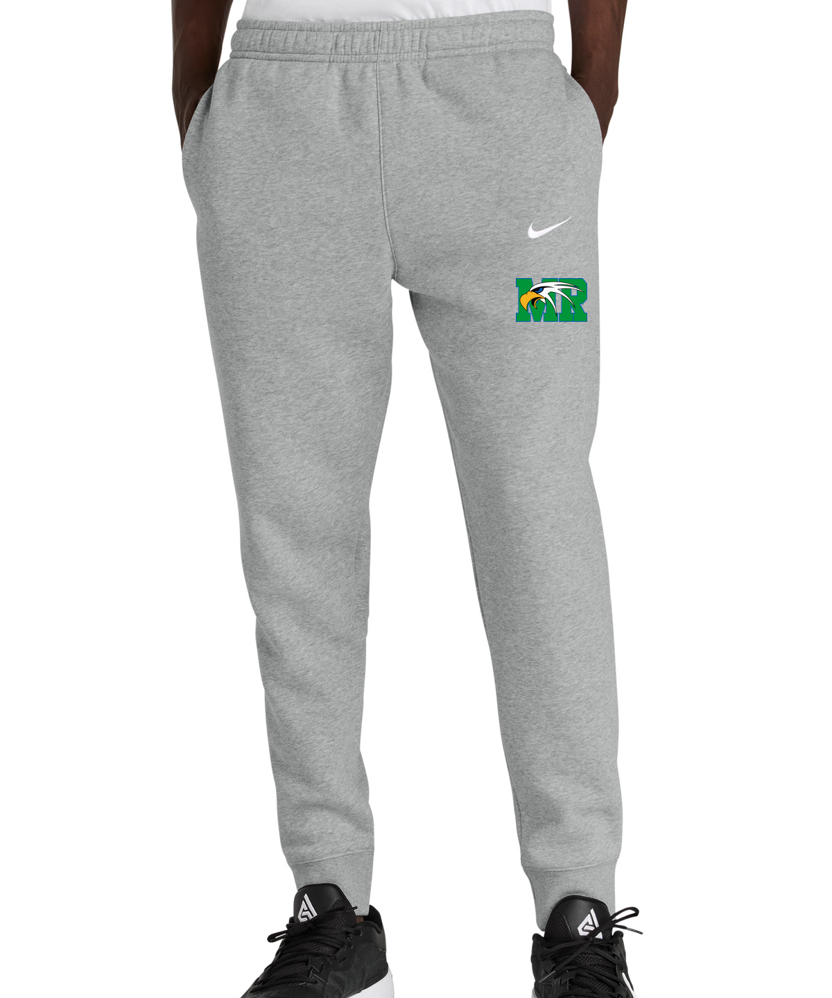 Maple River High School tennis - Dark Grey Heather Nike Club Fleece Jogger NKHM8045