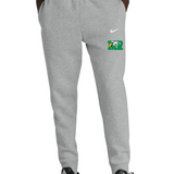 Maple River High School hockey_boys - Dark Grey Heather Nike Club Fleece Jogger NKHM8045
