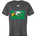 Maple River High School hockey_boys - Dark Grey Heather/ White Men's Pregame T-Shirt