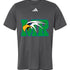 Maple River High School hockey_boys - Dark Grey Heather/ White Men's Pregame T-Shirt