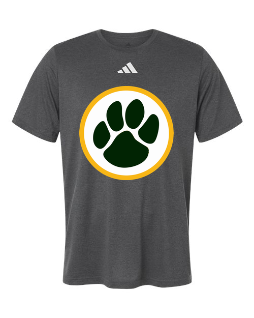 Ashwaubenon High School Football (Boys) - Dark Grey Heather/ White Men's Pregame T-Shirt
