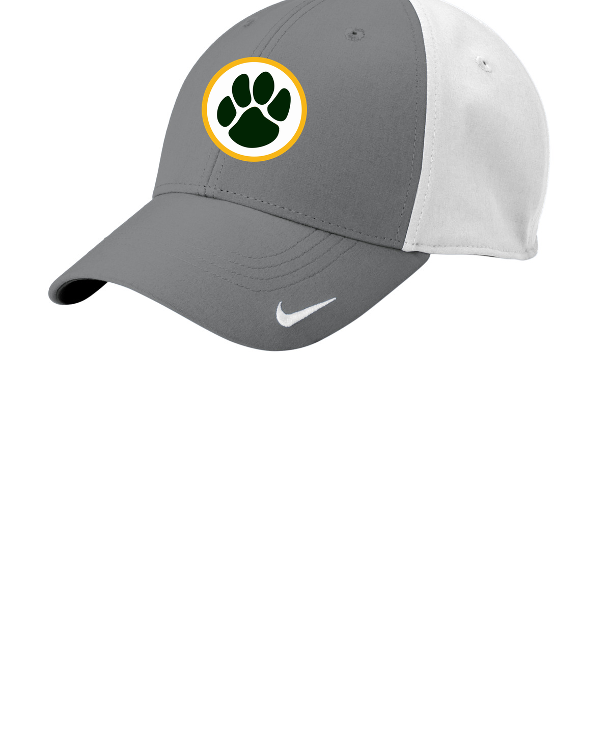 Ashwaubenon High School Football (Boys) - Dark Grey/ White Nike Dri-FIT Legacy Cap NKFB6447