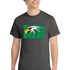 Maple River High School hockey_boys - Dark Heather Grey Port & Co Core Cotton Tee. PC54
