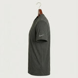 Moline Cheer general - Dark Smoke Heather Nike Swoosh Sleeve rLegend Tee NKDX8730 (side)
