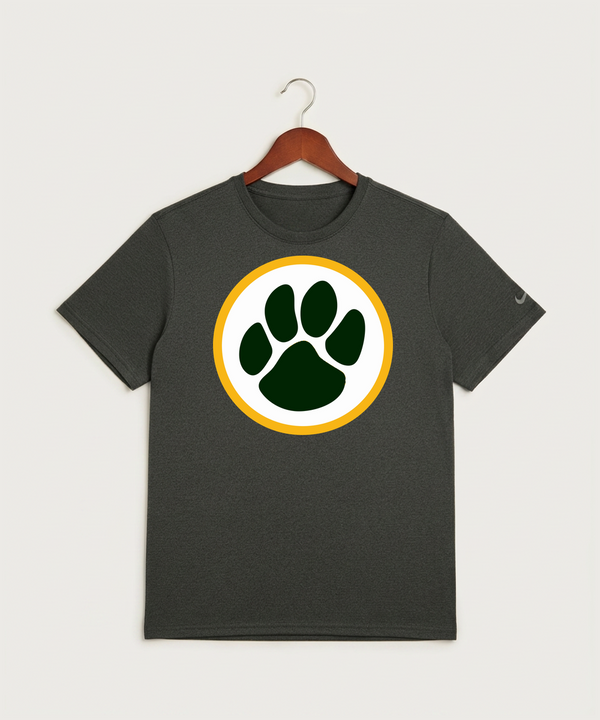Ashwaubenon High School — Spirit Store - Dark Smoke Heather Nike Swoosh Sleeve rLegend Tee NKDX8730
