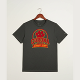 Corona Senior High School Cheer - Dark Smoke Heather Nike Swoosh Sleeve rLegend Tee NKDX8730