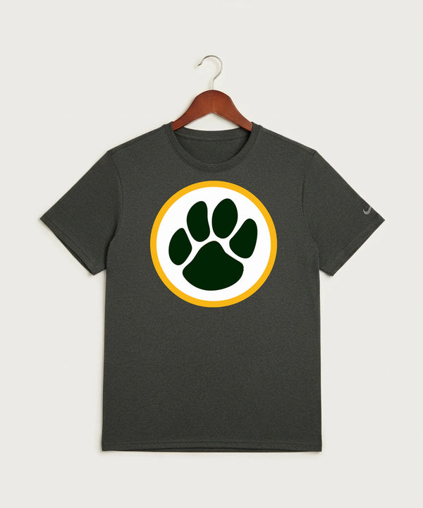 Ashwaubenon High School Football (Boys) - Dark Smoke Heather Nike Swoosh Sleeve rLegend Tee NKDX8730