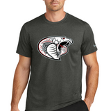 Triton Volleyball - Dark Smoke Heather Nike Swoosh Sleeve rLegend Tee NKDX8730