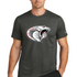 Triton Volleyball - Dark Smoke Heather Nike Swoosh Sleeve rLegend Tee NKDX8730