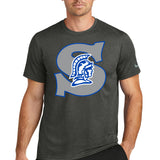 Southwest Football - Dark Smoke Heather Nike Swoosh Sleeve rLegend Tee NKDX8730