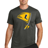 Howard Lake-Waverly-Winsted Football - Dark Smoke Heather Nike Swoosh Sleeve rLegend Tee NKDX8730