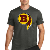 Benson Football - Dark Smoke Heather Nike Swoosh Sleeve rLegend Tee NKDX8730