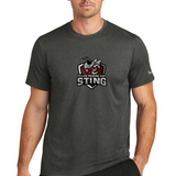 Yellow Medicine East Athletics - Dark Smoke Heather Nike Swoosh Sleeve rLegend Tee NKDX8730