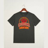 Corona Senior High School Cheer - Dark Smoke Heather Nike Swoosh Sleeve rLegend Tee NKDX8730