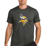Hayfield Volleyball - Dark Smoke Heather Nike Swoosh Sleeve rLegend Tee NKDX8730