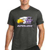 Grand Meadow Football - Dark Smoke Heather Nike Swoosh Sleeve rLegend Tee NKDX8730