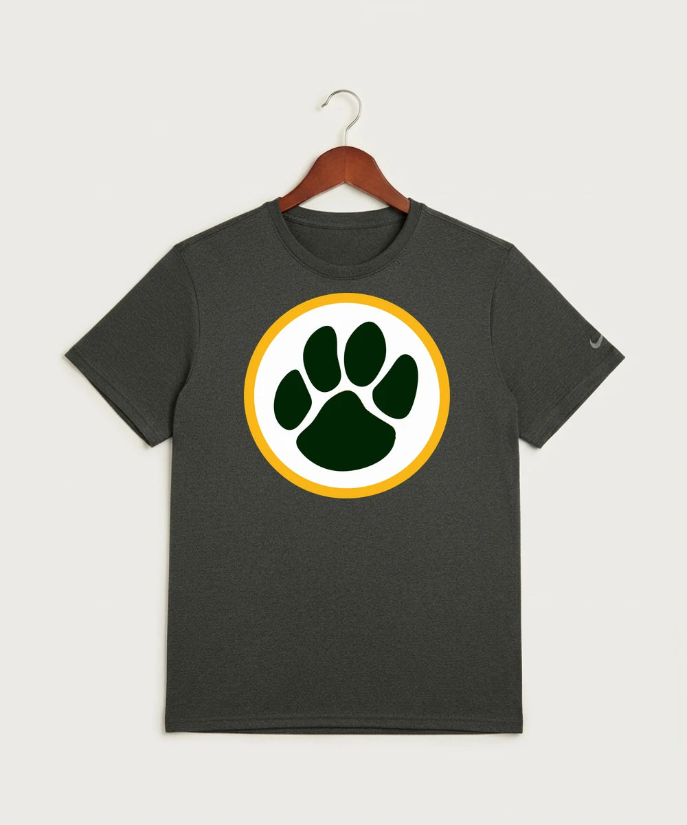 Ashwaubenon High School Football (Boys) (Sandbox) - Dark Smoke Heather Nike Swoosh Sleeve rLegend Tee NKDX8730