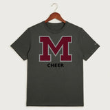 Moline Cheer general - Dark Smoke Heather Nike Swoosh Sleeve rLegend Tee NKDX8730